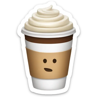 coffee cup to go sticker