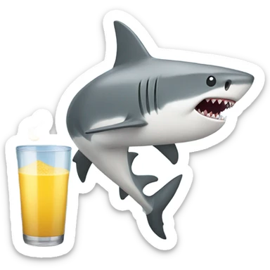 shark blender sticker
