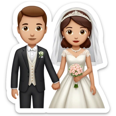 Mix marriage Indonesian and Latvian sticker