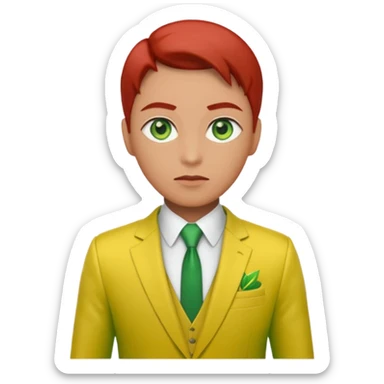 Vision from Marvel sticker