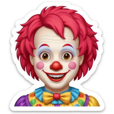 Ça le clown sticker