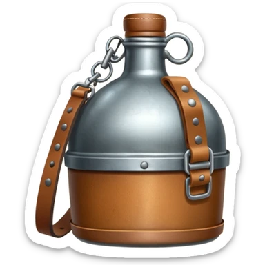 hipster canteen sticker