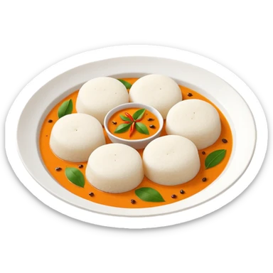 2 idli sambar  sticker