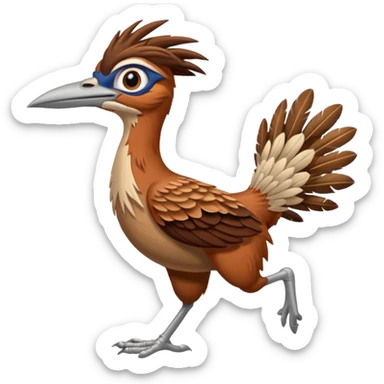 Rusty the Roadrunner sticker