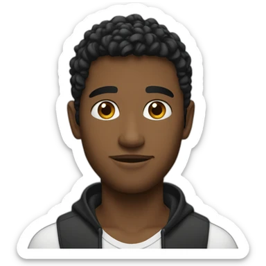 adrien amoros black sticker