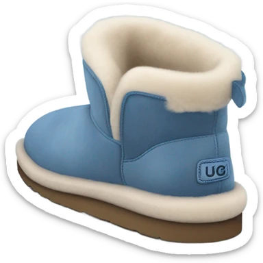 ugg splidder bleu sticker
