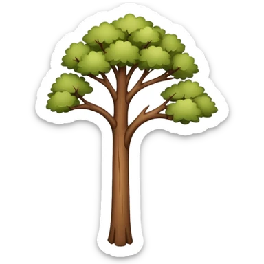 tree stick sticker