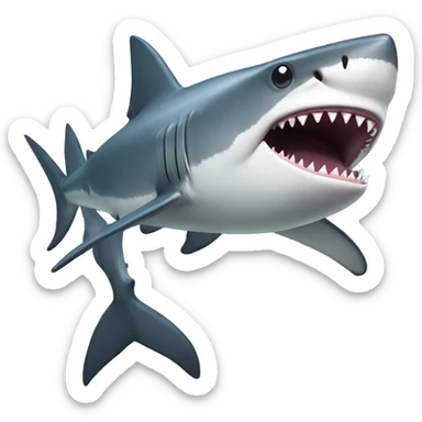 Shark sticker