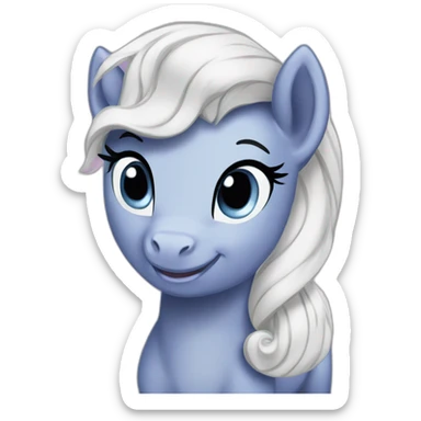 My litte pony luna sticker