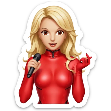 Britney Spears oops I did it again  sticker