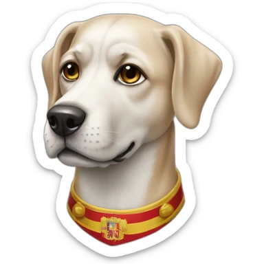 perro sánchez presidente de españa sticker