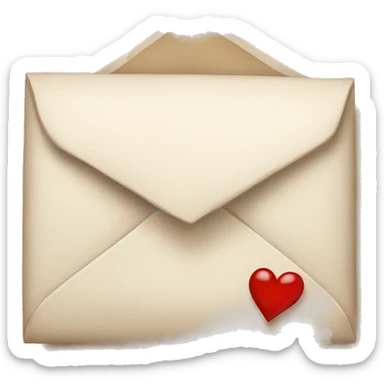 Love letter sticker