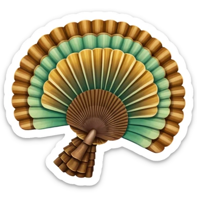 Turkey Tail mushroom sticker