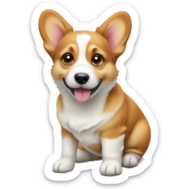 Corgi puppy  sticker