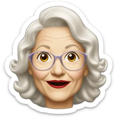 Vivian Westwood at age 60 sticker