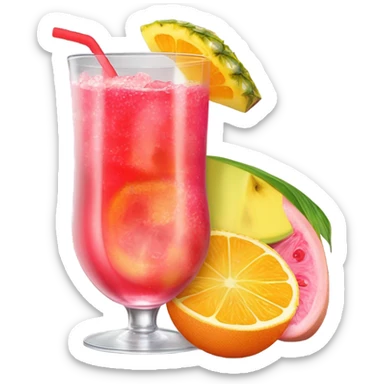 Fruit punch sticker
