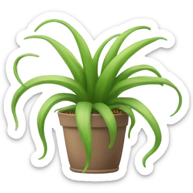 Clean air plant  sticker