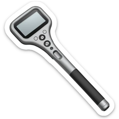 Handheld scanner wand sticker