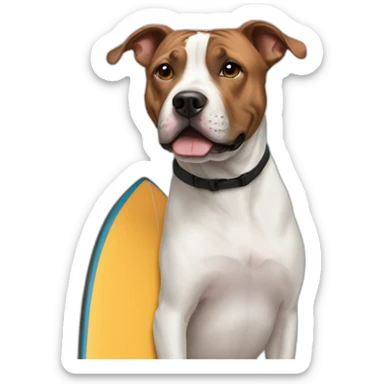 surfboard, surfboard, surfboard, amstaff sticker