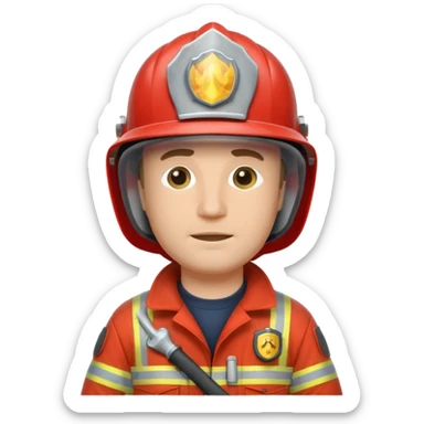 fireman sticker