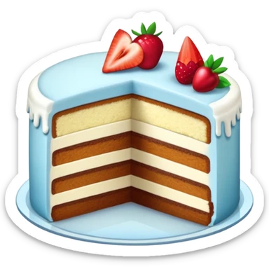 Cake sticker
