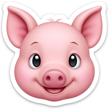 Piglet from Winnie the Pooh sticker