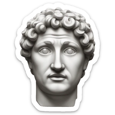 Greek statue sticker
