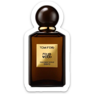 Parfum Oud Wood Tom Ford sticker