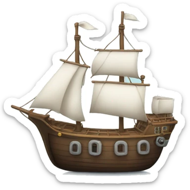 Ship sticker