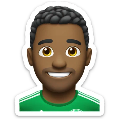 jugando futbol  sticker