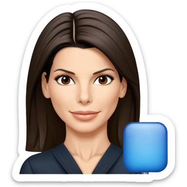 sandra bullock sticker
