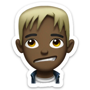 2d from gorillaz sticker