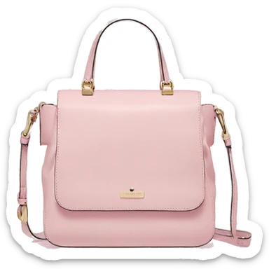 Kate spade baby pink bag sticker