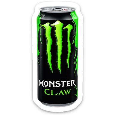 monster energy drink sticker