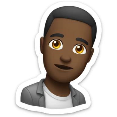 Crea un emoji así 👁️🫦👁️ sticker