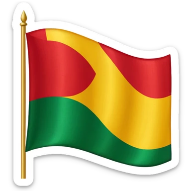 Drapeau indépendantistes de la Guadeloupe  sticker