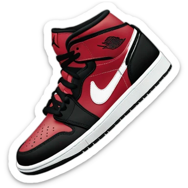 Jordan 1 low sticker