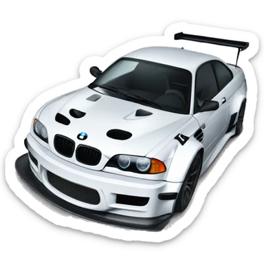bmw m3 gtr sticker