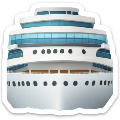 Cruise ship sticker