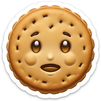 Biscuit head sticker