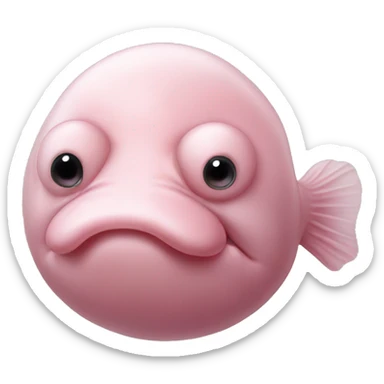 blobfish sticker