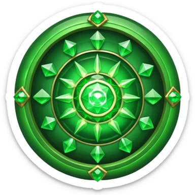 Dr. Strange time stone emoji  sticker