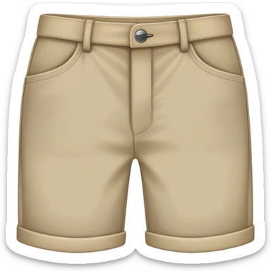 man with empty, turned-out pockets, frontal view sticker