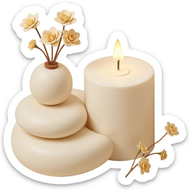 ivory iphone sticker