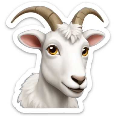 Goat robaldo sticker