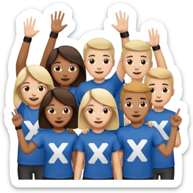 dedicated fans, usually young people, who follow musicians or bands on tour, seeking physical and emotional closeness, sometimes with the aim of romantic or sexual involvement sticker