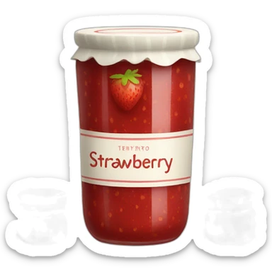 Strawberry Jam sticker