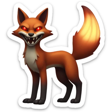 Tails . EXE sticker