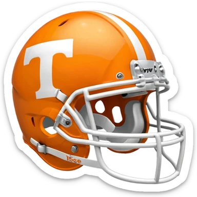 Tennessee football helmet sticker