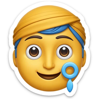  Mavi tik emojisi sticker